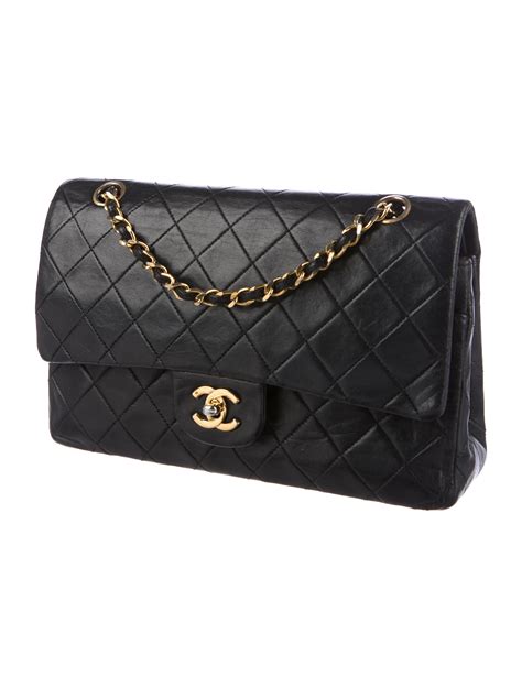 chanel green classic flap|Chanel vintage classic flap.